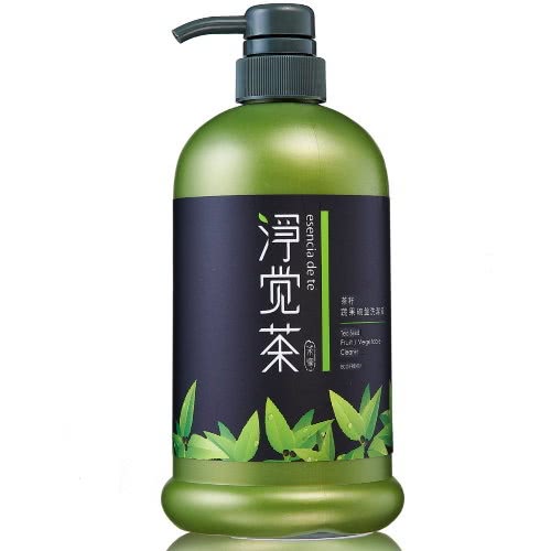 【淨覺茶】天然茶籽蔬果碗盤洗潔液(800mlx6瓶)