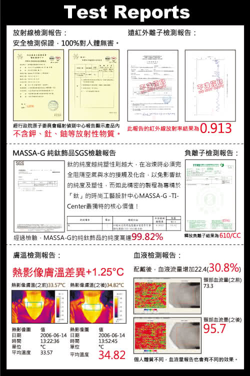 【MASSA-G】deco系列白色季節精密陶瓷健康手鍊