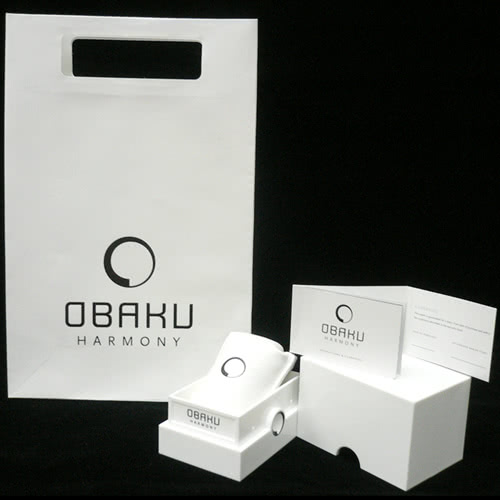 OBAKU 追求完美時尚腕錶(全黑/小)