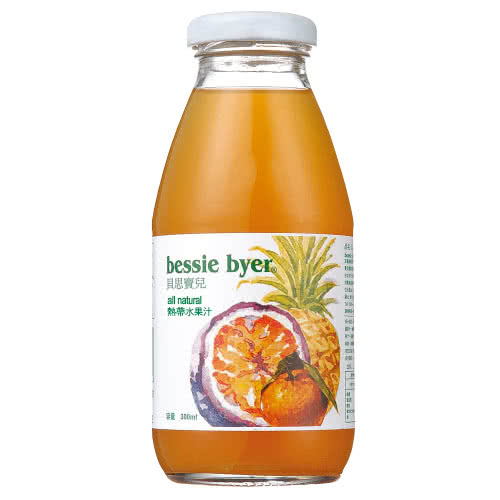 【Bessie Byer貝思寶兒】熱帶水果汁300ml*6罐