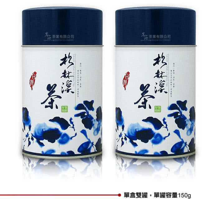 【名池茶業】杉林溪手採茶葉禮盒150公克x2(甘逸飄香款)