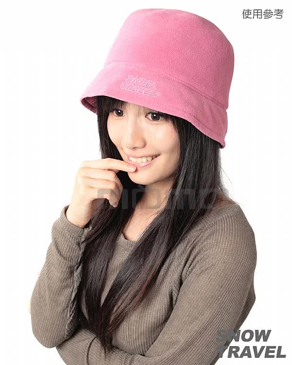 【SNOW TRAVEL】PRIMALOFT保暖雙面漁夫帽(粉紅)