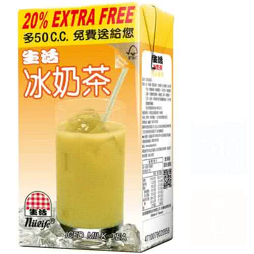 【生活】冰奶茶300ml(6入/組)