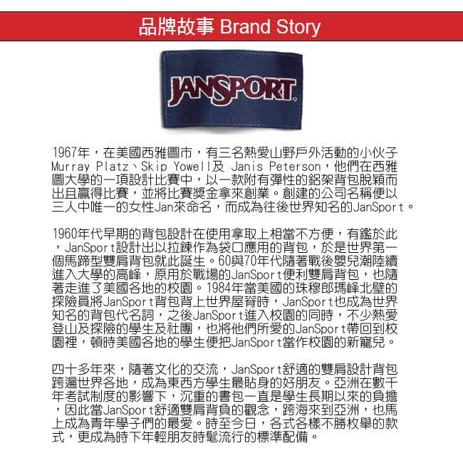 【JanSport】校園背包-SUPER BREAK(風暴藍)