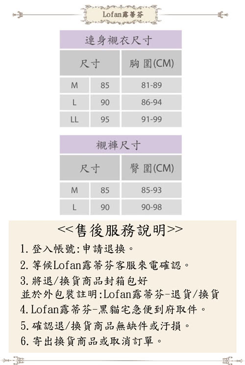 【Lofan露蒂芬】蕾絲綁帶連身睡襯衣-黑(LA1108-BKB)