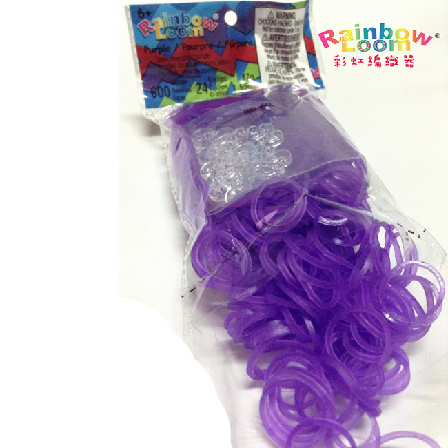 【BabyTiger虎兒寶】Rainbow Loom 彩虹圈圈補充包1入(顏色可選)