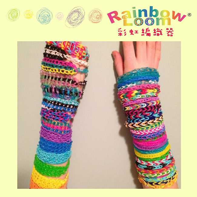 【BabyTiger虎兒寶】Rainbow Loom 彩虹圈圈補充包1入(顏色可選)