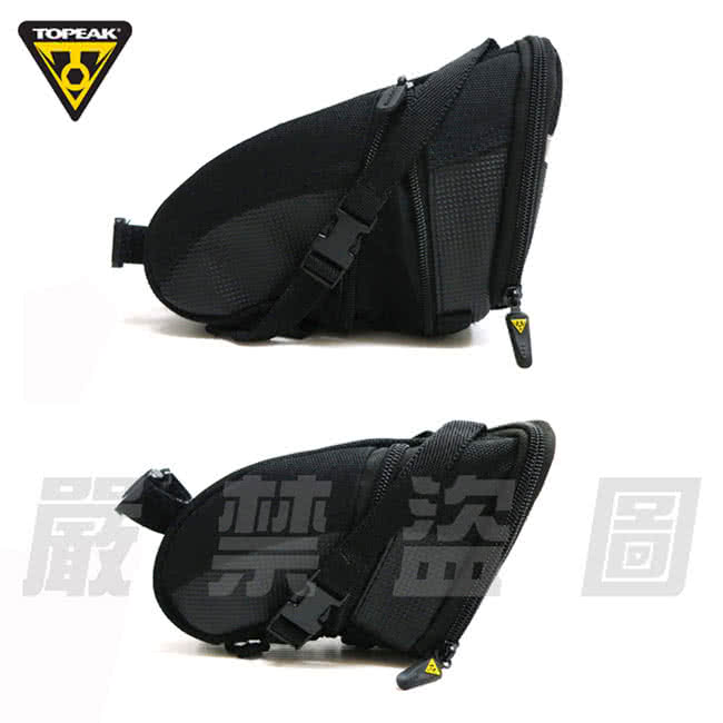 【TOPEAK】Aero Wedge Pack Large後座墊袋 大(黑)