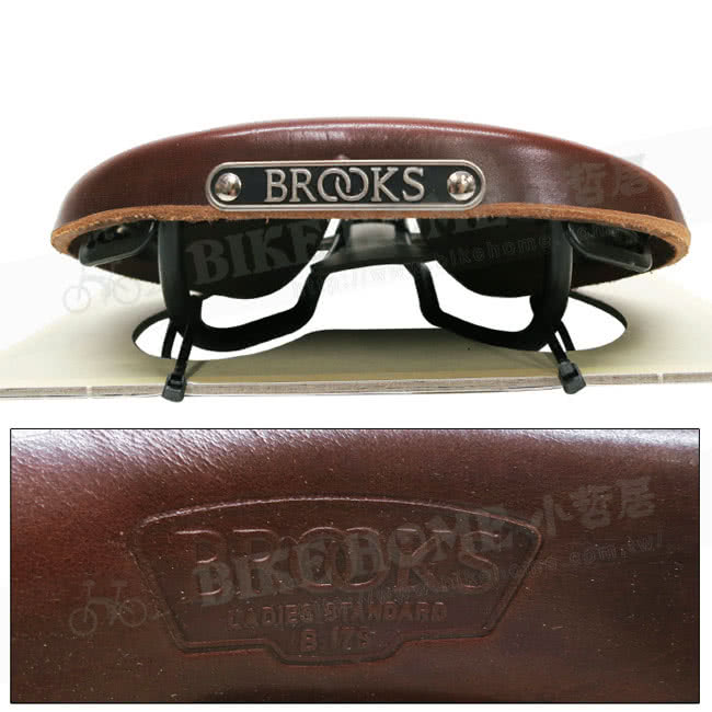 【BROOKS】Classic B17 S STANDARD 鐵弓座墊(褐)