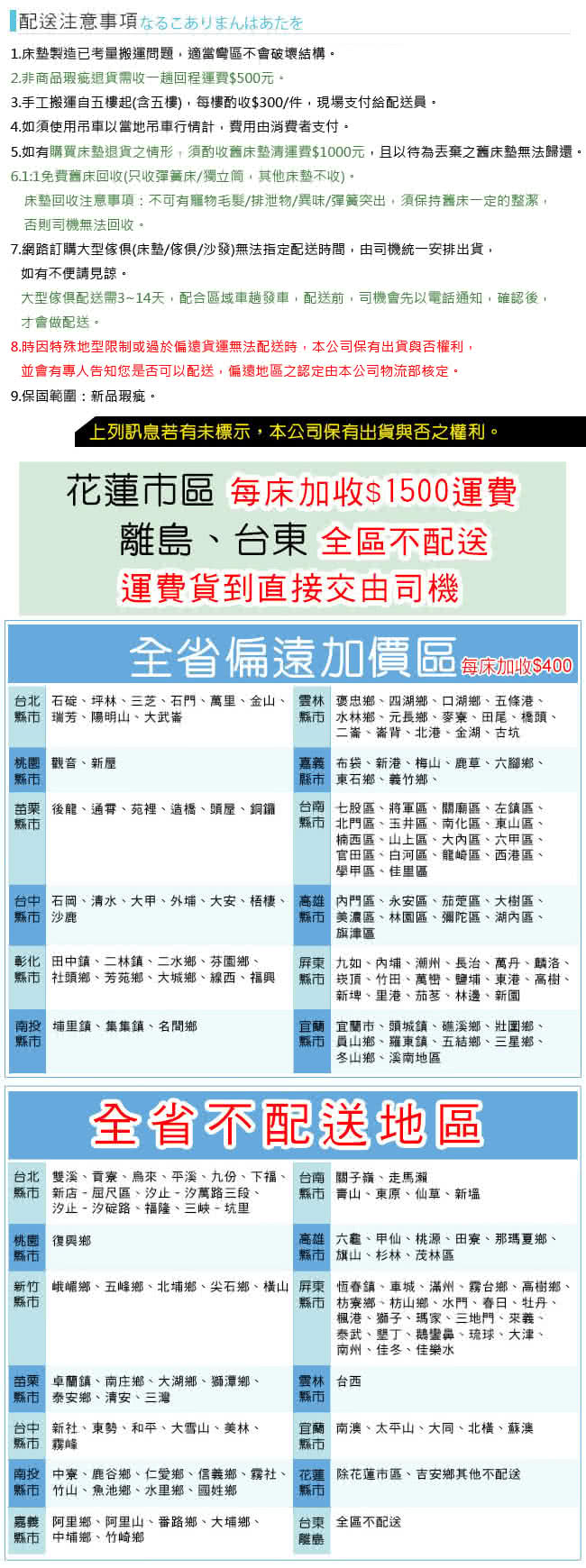 【亞珈珞】立體加厚緹花正硬式獨立筒床墊6X6.2尺(雙人加大)