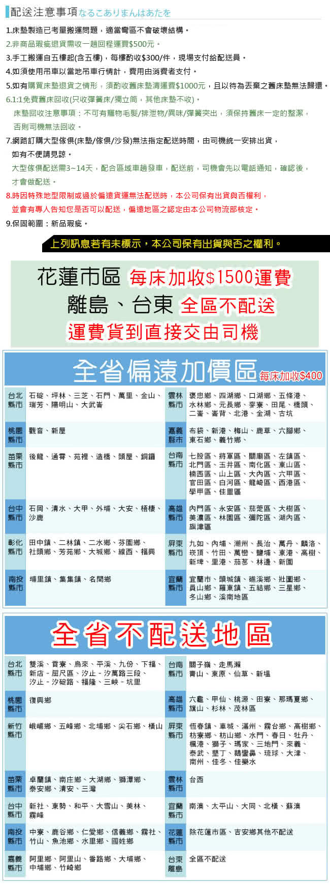 【亞珈珞】正三線立體加厚緹花布硬式獨立筒床墊5X6.2尺(雙人)