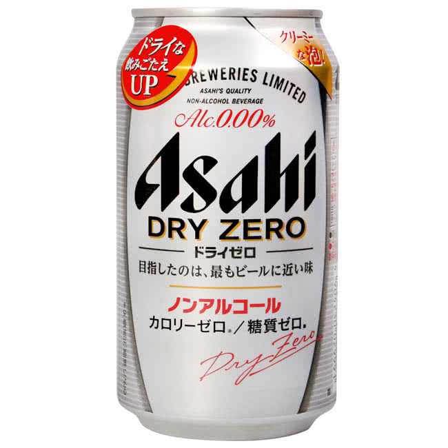 【Asahi朝日】DRY ZERO 無酒精飲料(350ml)