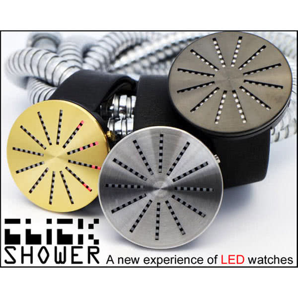 【CLICK】Shower淋浴個性腕錶-黑(CL-SW-BKRD) 【CLICK】Shower淋浴個性腕錶-黑(CL-SW-BKRD)