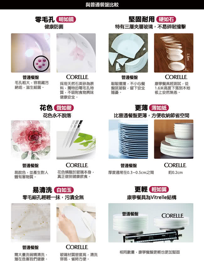 【美國康寧 CORELLE】花漾彩繪10吋平盤(110)