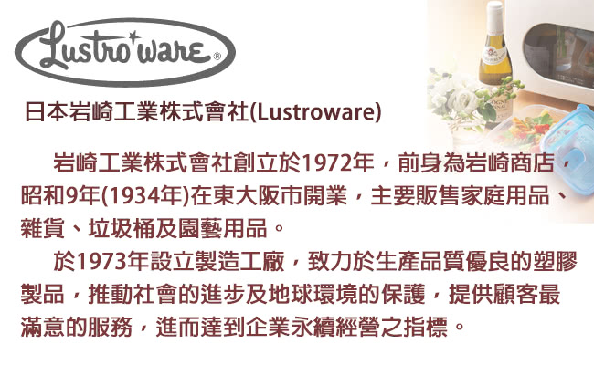 【Lustroware】日本進口抗菌碗型籃