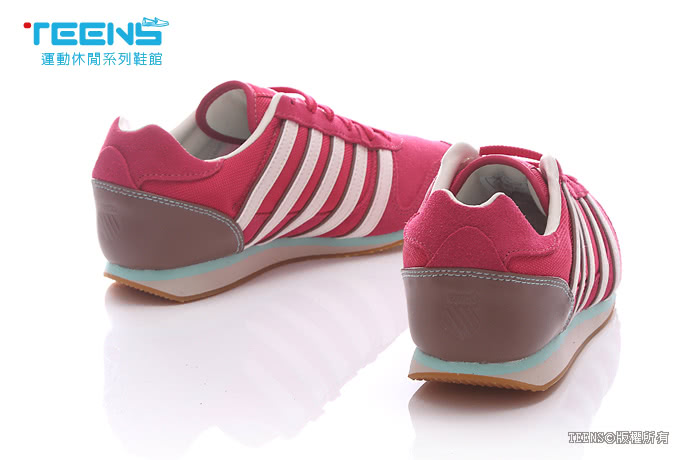 【K-SWISS】女款 WHITBURN SP T復古慢跑鞋(92951-626-桃)