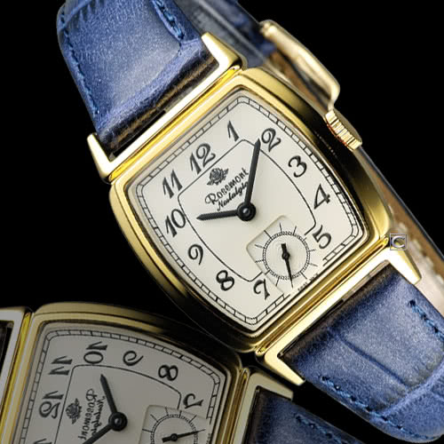 【Rosemont】戀舊系列 酒桶型時尚腕錶(TN005-YW-EBU 藍)