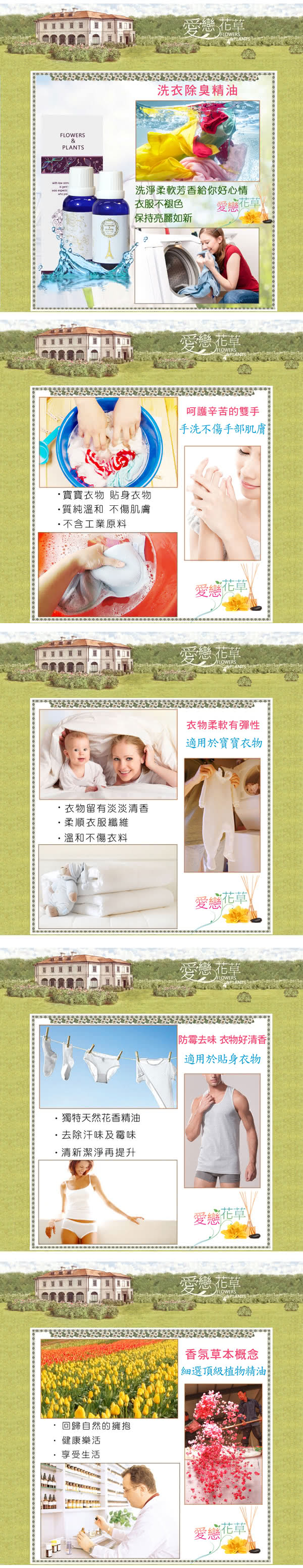 【愛戀花草】紫羅蘭玫瑰 洗衣除臭香氛精油(100MLx7瓶)