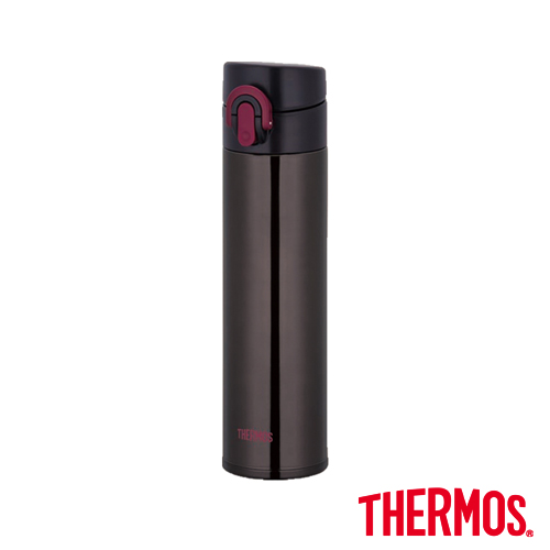 【THERMOS 膳魔師】超輕量 不鏽鋼真空保溫瓶0.4L(JNI-400/401)