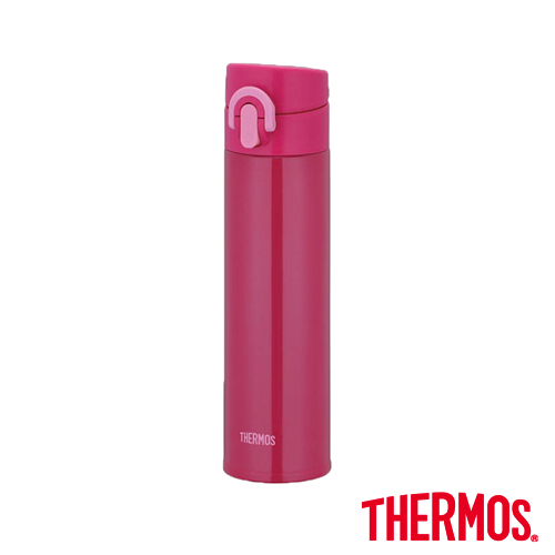 【THERMOS 膳魔師】超輕量 不鏽鋼真空保溫瓶0.4L(JNI-400/401)