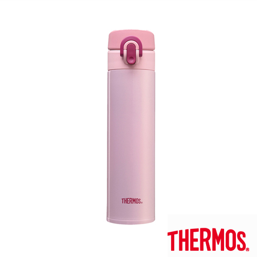 【THERMOS 膳魔師】超輕量 不鏽鋼真空保溫瓶0.4L(JNI-400/401)