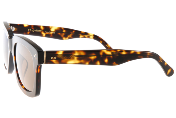 【Go-Getter太陽眼鏡】經典方框款(琥珀#GS1001 DE)