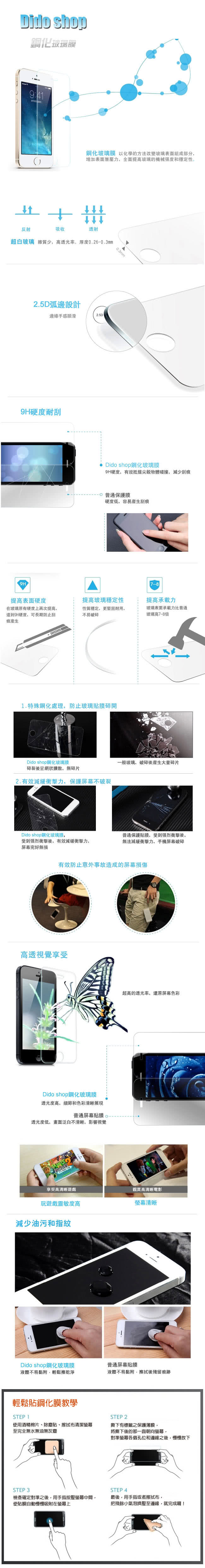 【dido shop】HTC Desire 530 鋼化玻璃膜 手機保護貼(MM027-3)