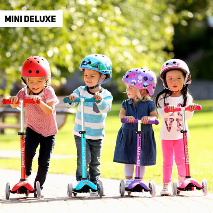 【瑞士 Micro】Mini Deluxe 兒童滑板車(奢華版-可調整式把手)