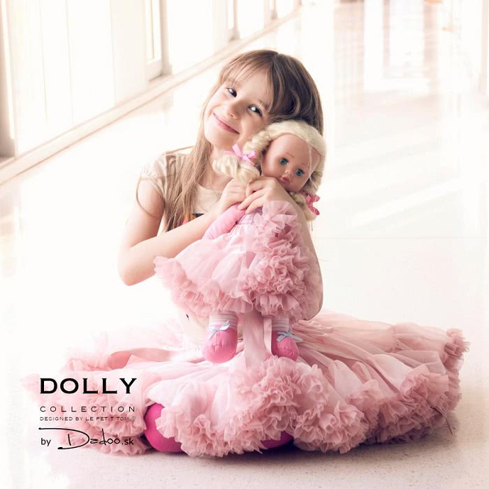 【荷蘭 Dolly 精品】公主雪紡澎裙 - 灰玫瑰