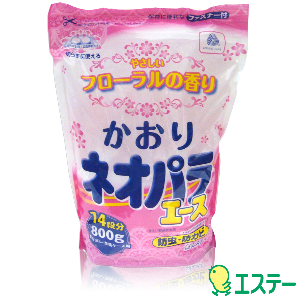 【日本雞仔牌】花香防蟲防霉(小包)800g