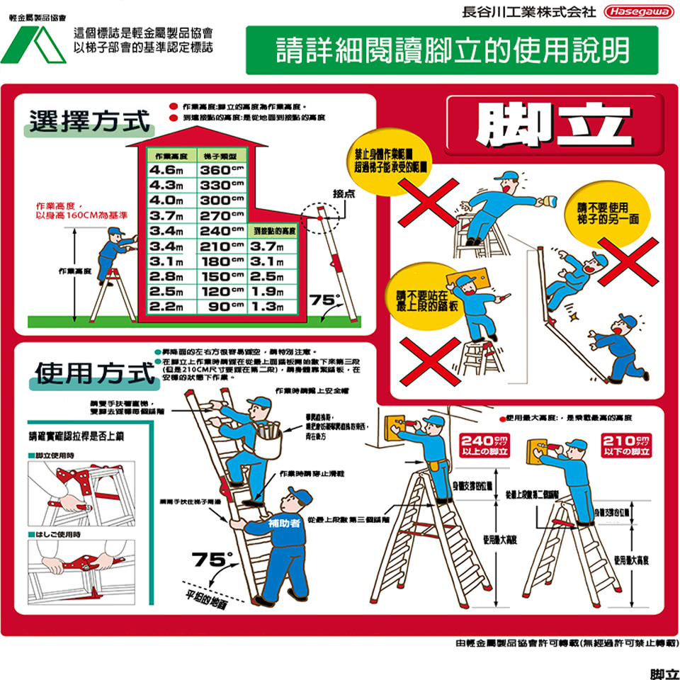 【長谷川】專用腳立腳輕系列 -霧黑時尚設計(RZB-15)