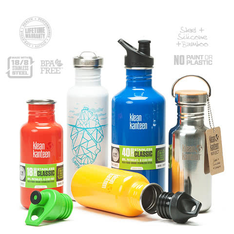 【美國Klean Kanteen】窄口經典不鏽鋼冷水瓶(1900ml)