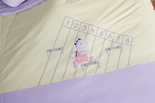 YVONNE 以旺傢飾 100%美國純棉四季被-恐龍田徑 鵝 YVONNE 以旺傢飾 100%美國純棉四季被-恐龍田徑 鵝