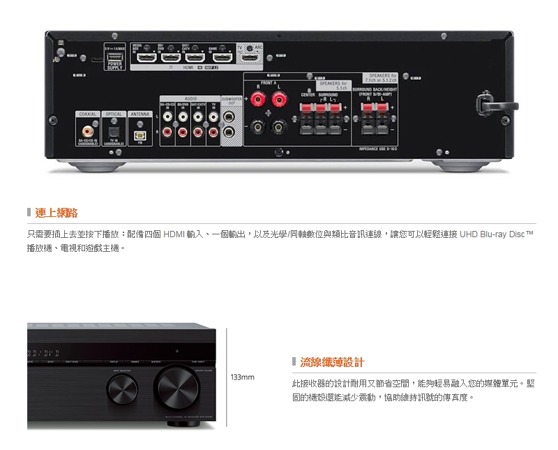 SONY索尼 STR-DH790 - 詳情6
