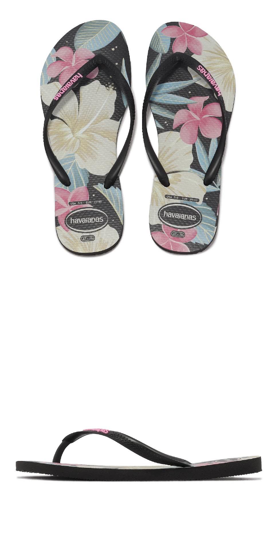 havaianas 哈瓦仕 拖鞋 Slim Floral F havaianas 哈瓦仕 拖鞋 Slim Floral F