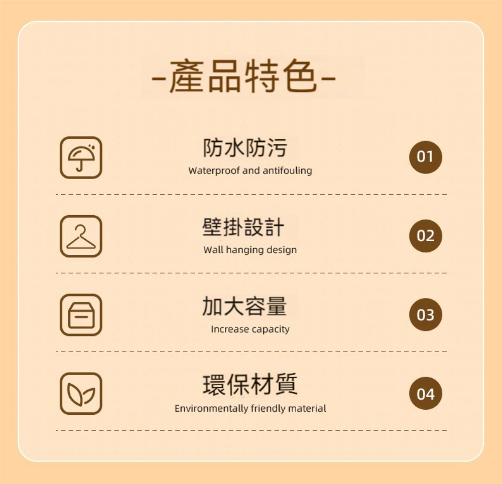 茉家 大眼睛透明防水壁掛收納架(大小號各1入)優惠推薦 茉家 大眼睛透明防水壁掛收納架(大小號各1入)優惠推薦