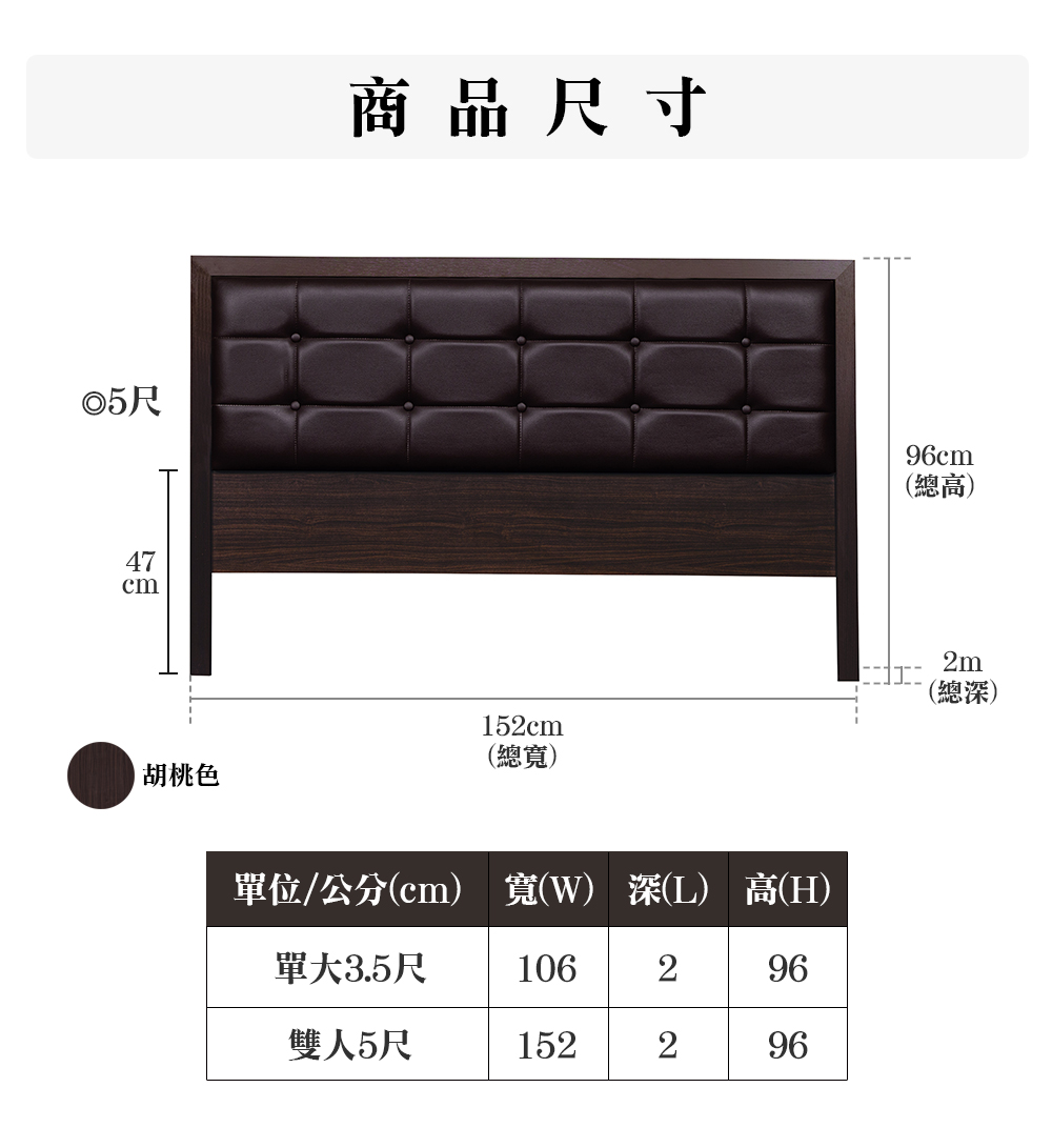 顛覆設計 二件組 皮革靠枕床頭片+3分床底(雙人5尺) 推薦 顛覆設計 二件組 皮革靠枕床頭片+3分床底(雙人5尺) 推薦