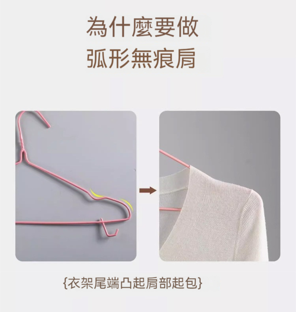 茉家 仿肩弧形不傷衣無痕防滑衣架(窄邊款10入) 推薦 茉家 仿肩弧形不傷衣無痕防滑衣架(窄邊款10入) 推薦