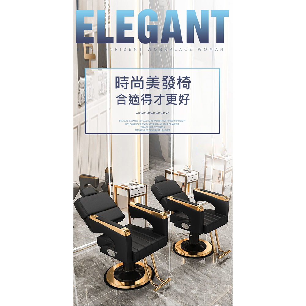 LEZUN 樂尊 理發店升降旋轉椅子發廊剪發燙發椅子(理發椅 LEZUN 樂尊 理發店升降旋轉椅子發廊剪發燙發椅子(理發椅
