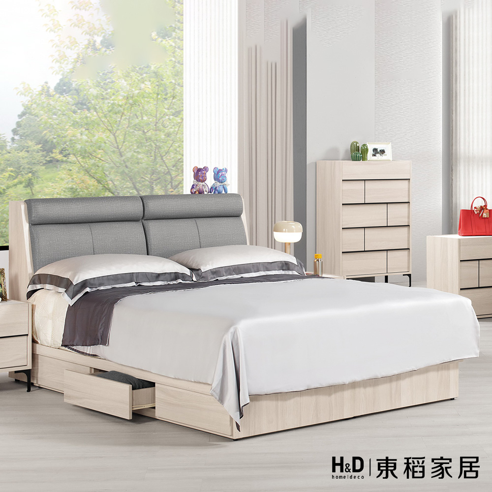 H&D 東稻家居 抽屜式床底6尺(TCM-08627) 推薦 H&D 東稻家居 抽屜式床底6尺(TCM-08627) 推薦