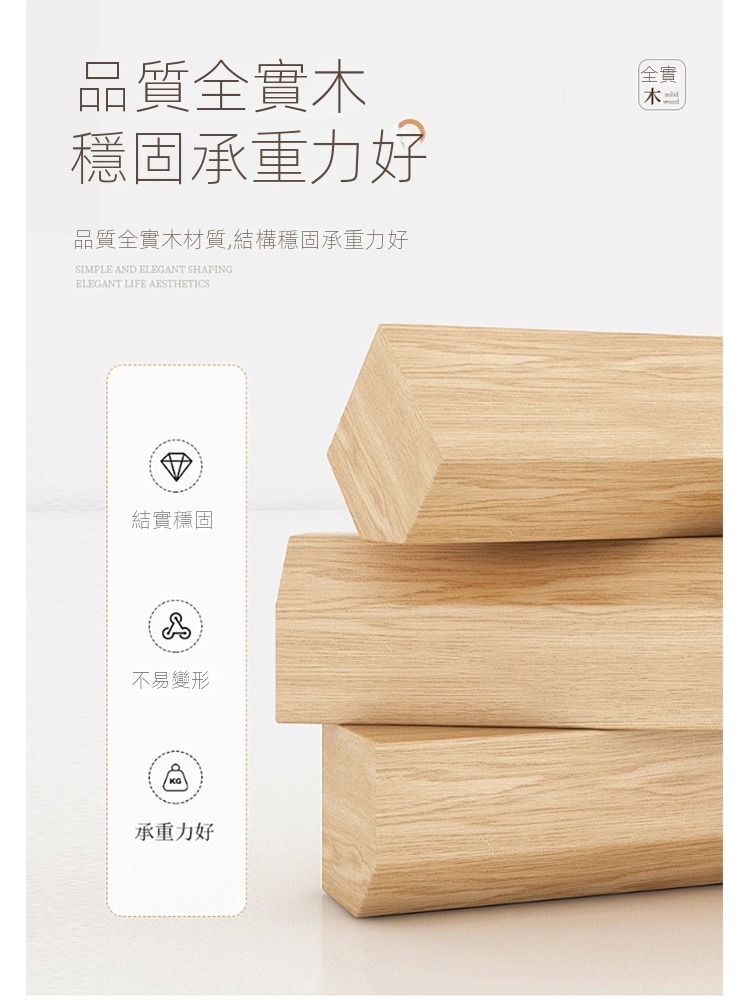 歐德沐 全實木防塵書櫃40*25*106 三層款 多元收納 歐德沐 全實木防塵書櫃40*25*106 三層款 多元收納