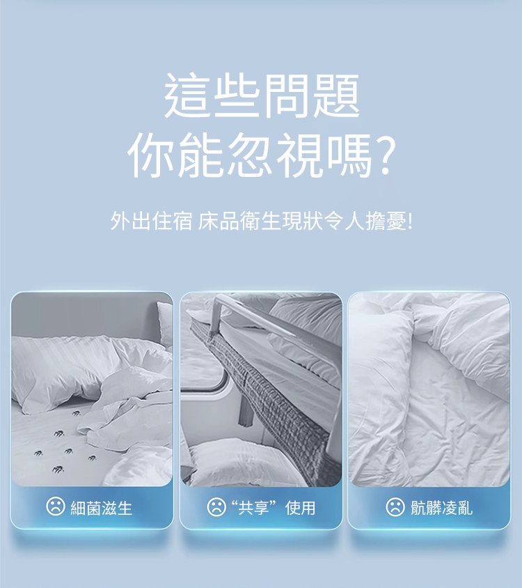 CS22 一次性旅行免洗雙人床包四件套組-6入優惠推薦 CS22 一次性旅行免洗雙人床包四件套組-6入優惠推薦