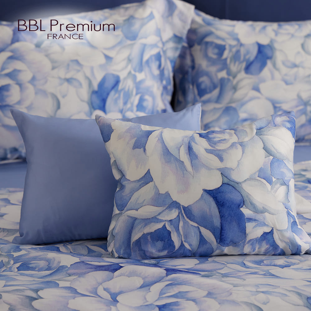 BBL Premium 100%天絲印花午安枕(藍色愛情海) BBL Premium 100%天絲印花午安枕(藍色愛情海)