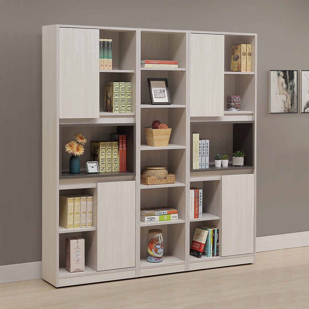 唯熙傢俱 海頓白雲木5.3尺書櫃(書房 書櫃 書櫥 收納櫃 唯熙傢俱 海頓白雲木5.3尺書櫃(書房 書櫃 書櫥 收納櫃