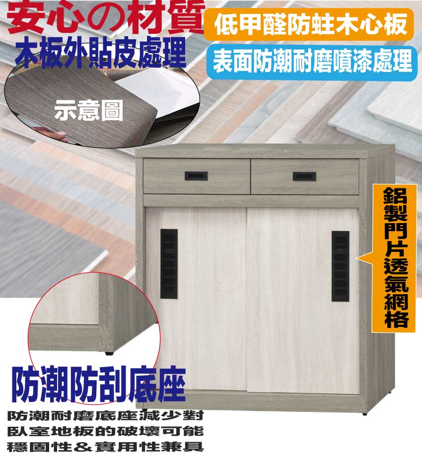文創集 伊斯雙色3.5尺推門二抽低鞋櫃優惠推薦 文創集 伊斯雙色3.5尺推門二抽低鞋櫃優惠推薦