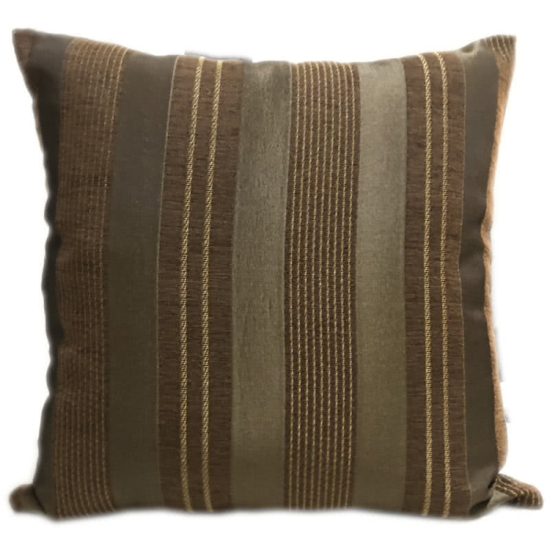 宜欣居傢飾 條紋咖-沙發絨布抱枕-咖50*50cm*2入(靠 宜欣居傢飾 條紋咖-沙發絨布抱枕-咖50*50cm*2入(靠