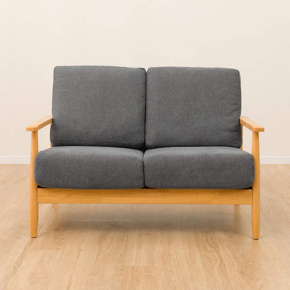 NITORI 宜得利家居 ◎布質2人用沙發 IG01 DGY NITORI 宜得利家居 ◎布質2人用沙發 IG01 DGY