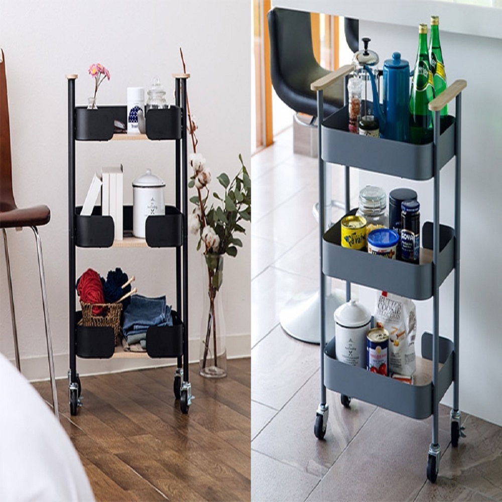 樂米 可移動置物架宿舍儲物架(置物架 儲物架 推車) 推薦 樂米 可移動置物架宿舍儲物架(置物架 儲物架 推車) 推薦