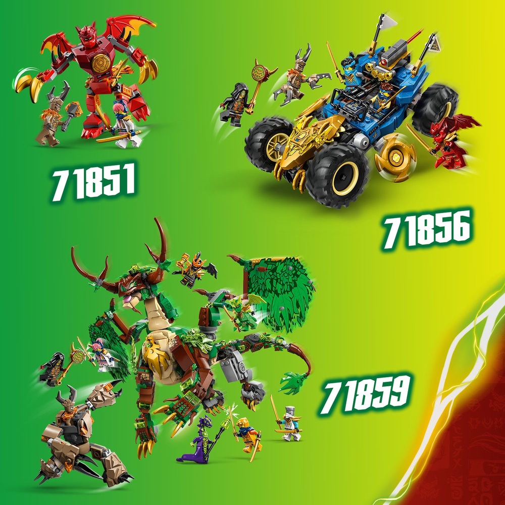 もも LEGO 樂高】旋風忍者系列71857 忍者載具樹屋大戰(玩具摩托車忍者遊戲