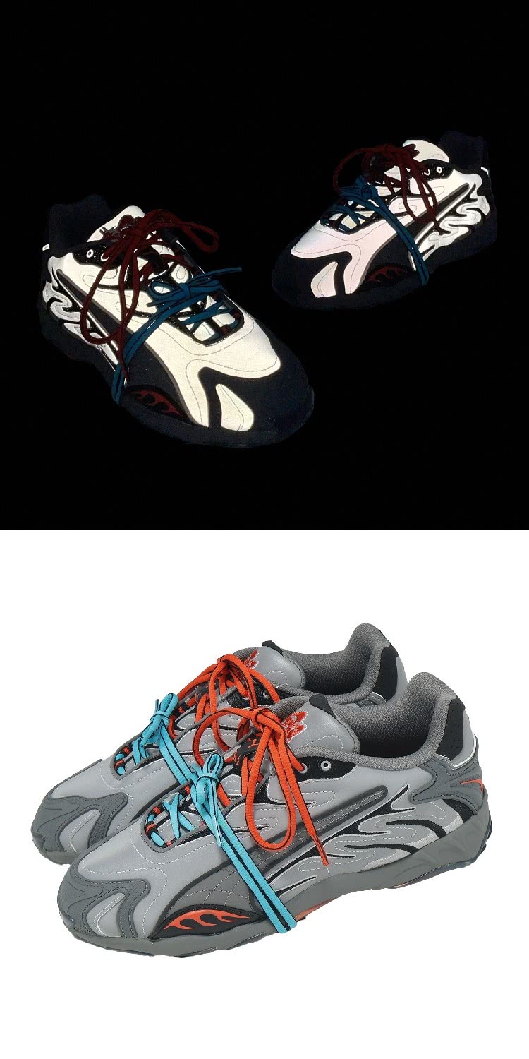 PUMA】休閒鞋Rocky Inhale Reflective 男鞋灰紅聯名款405383-01 - momo 